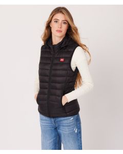 MYA VEST VEST, BLACK
