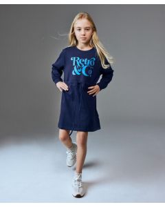 FIGO DRESS, DARK BLUE 