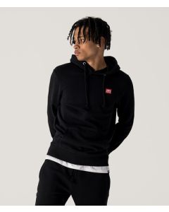 EDON HOODIE JOGGING TOP, BLACK