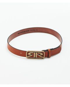 AMBONI BELT, MID BROWN