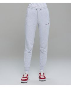 GIANNA P JOGGING BOTTOM, OFFWHITE MELANGE