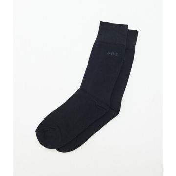 KIRK DOUBLE SOCKS, BLACK