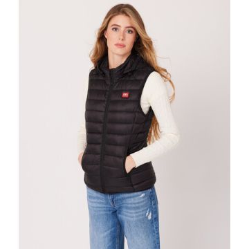 MYA VEST VEST, BLACK
