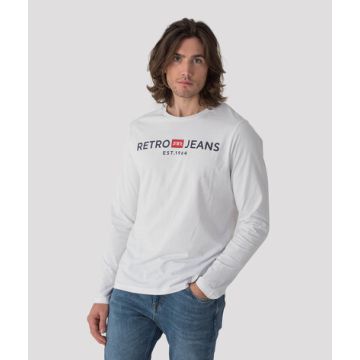 ENOS 21 LONG SLEEVE L.S.TOP, WHITE