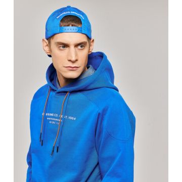FLINDERS HOODIE JOGGING TOP, BLUE
