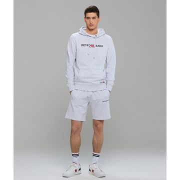 GARRET HOODIE JOGGING TOP, OFFWHITE MELANGE