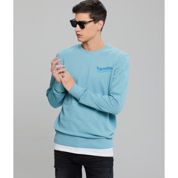 ZIGGY SWEATSHIRT JOGGING TOP, LIGHT BLUE