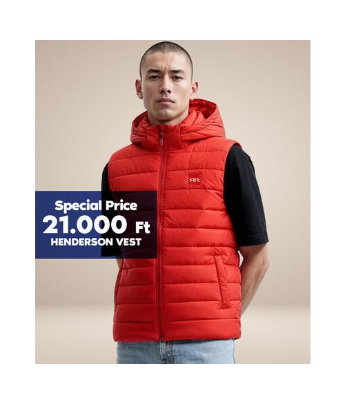HENDERSON VEST VEST, RED