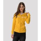 OLIVIA ZIP OUT JOGGING TOP, YELLOW