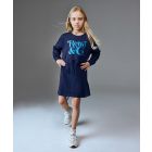 FIGO DRESS, DARK BLUE
